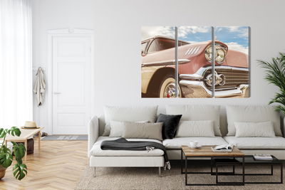 Ljuddämpande tavla - American car from the 1950s