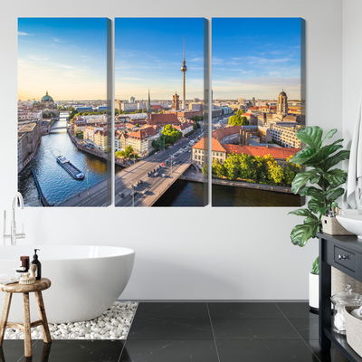 Ljuddämpande tavla - The river spree