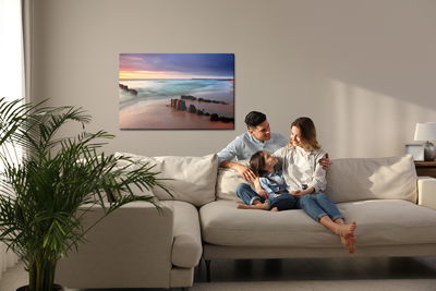 Ljuddämpande tavla - Baltic sea