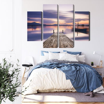 Ljuddämpande tavla - Sunset view