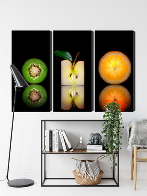 Ljuddämpande tavla - Fruit halves