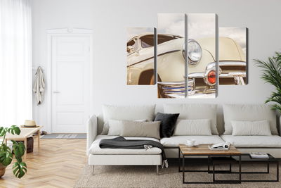 Ljuddämpande tavla - American car from the 1950s