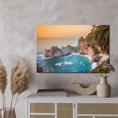 Ljuddämpande tavla - Tropical sea bay