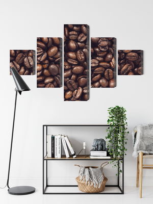 Ljuddämpande tavla - Roasted coffee beans