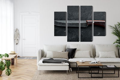 Ljuddämpande tavla - Old kitchen knife