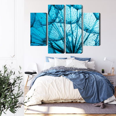 Ljuddämpande tavla - A close-up of a 3d dandelion