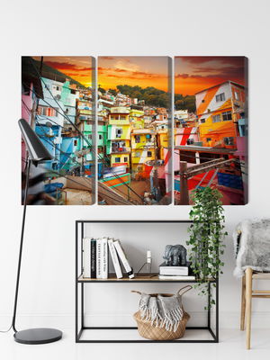 Ljuddämpande tavla - Rio de janeiro city center