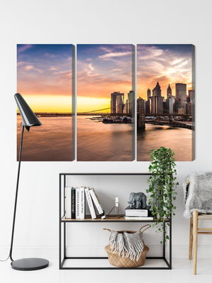 Ljuddämpande tavla - Panorama of the brooklyn