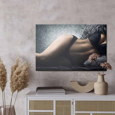 Ljuddämpande tavla - Sensual woman