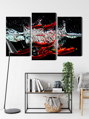 Ljuddämpande tavla - Chili in water