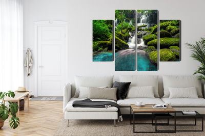 Ljuddämpande tavla - A beautiful waterfall