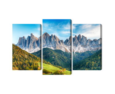 Ljuddämpande tavla - Dolomites mountain range