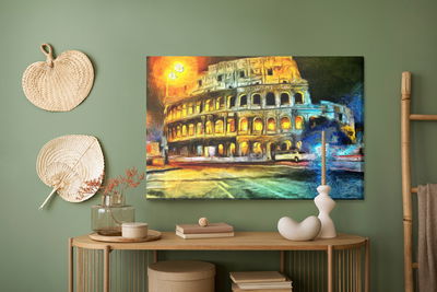 Ljuddämpande tavla - Colosseum as painted