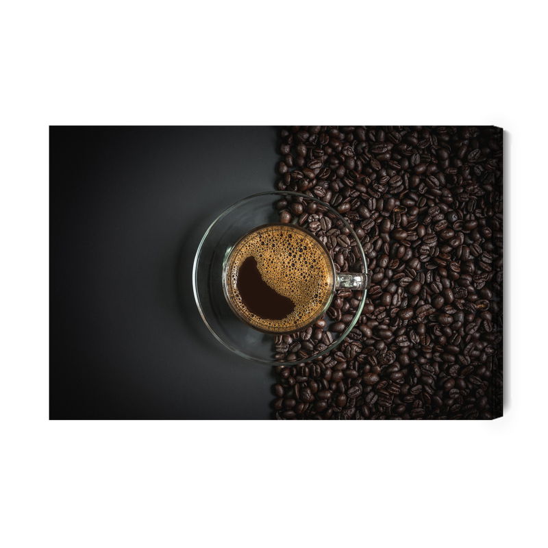 Ljuddämpande tavla - A glass of espresso