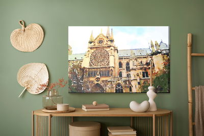 Ljuddämpande tavla - Notre dame cathedral as