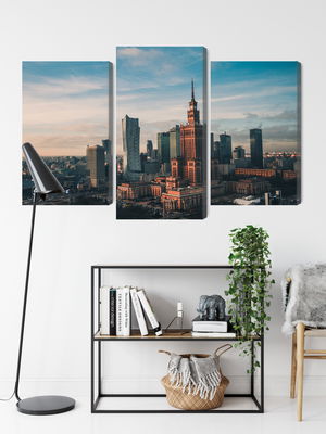 Ljuddämpande tavla - Warsaw and the view