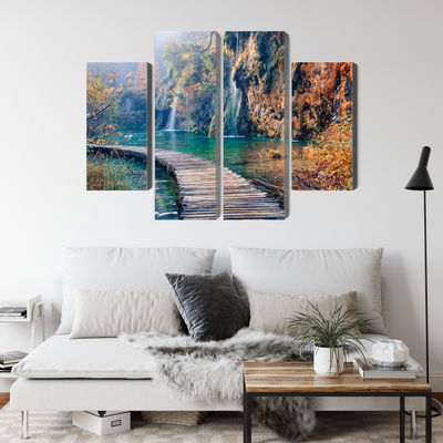 Ljuddämpande tavla - Plitvice lakes national park