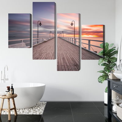 Ljuddämpande tavla - The pier in gdynia orlowo