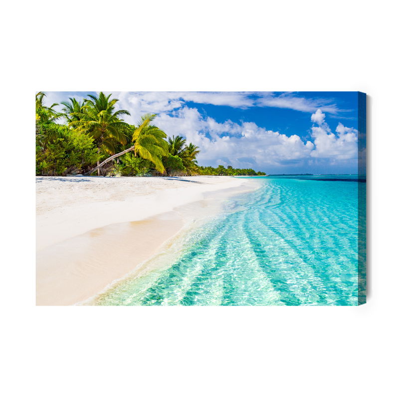 Ljuddämpande tavla - Sea and tropical beach