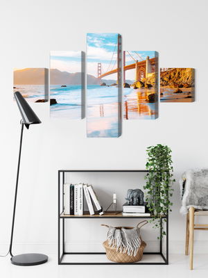 Ljuddämpande tavla - The Golden Gate bridge