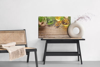 Ljuddämpande tavla - Provencal herbs with oil