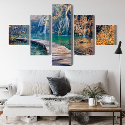 Ljuddämpande tavla - Plitvice lakes national park