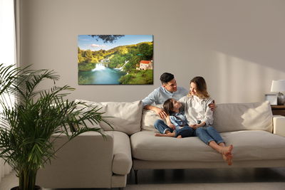 Ljuddämpande tavla - Skradinski buk waterfall