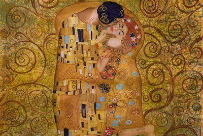 Ljuddämpande tavla - Gustav klimt the kiss