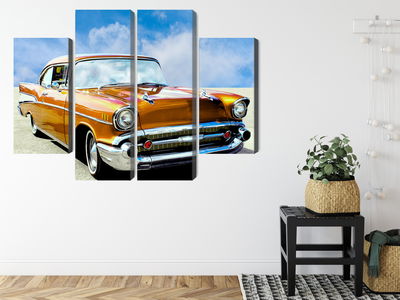 Ljuddämpande tavla - American vintage car