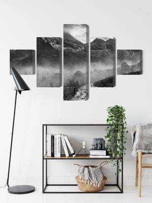 Ljuddämpande tavla - Hala gasienicowa in black