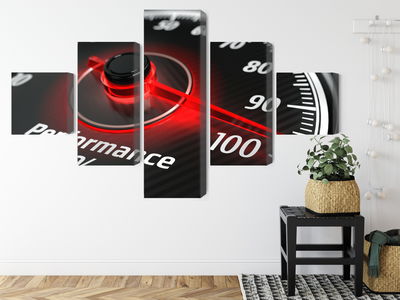 Ljuddämpande tavla - Modern 3d counter