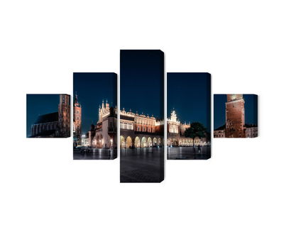 Ljuddämpande tavla - Kraków's cloth hall and st.