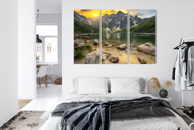 Ljuddämpande tavla - Morskie oko in tatra