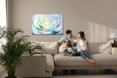 Ljuddämpande tavla - Up close painted