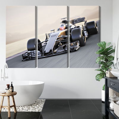 Ljuddämpande tavla - Formula 1 car