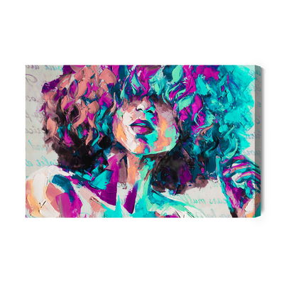 Ljuddämpande tavla - Louise - oil painting