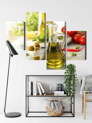 Ljuddämpande tavla - Jug with fresh oil