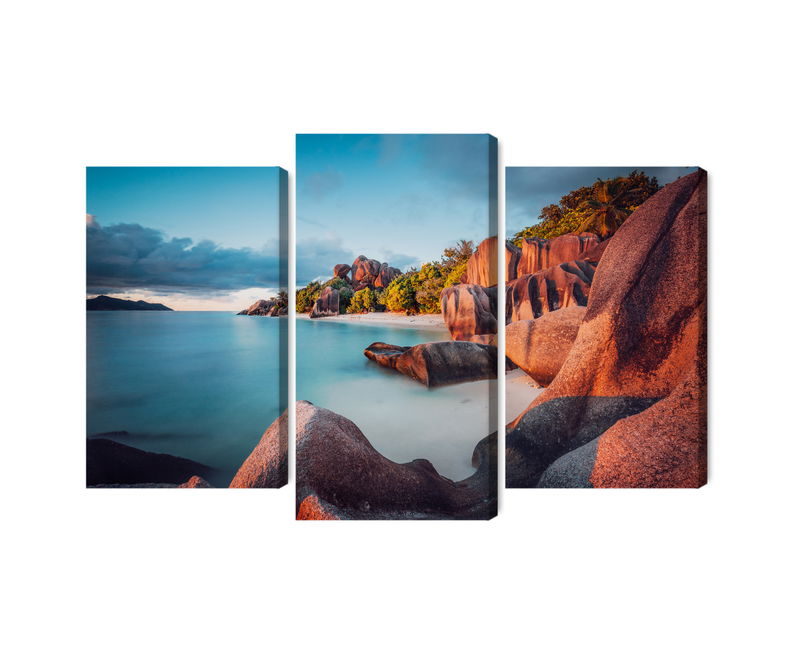 Ljuddämpande tavla - Beach in seychelles