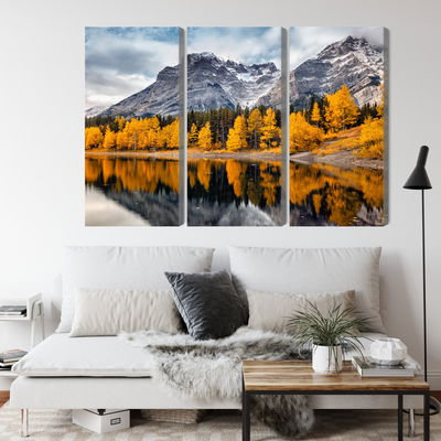 Ljuddämpande tavla - Banff national park in Canada