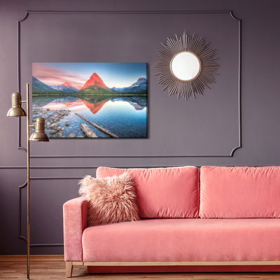 Ljuddämpande tavla - Swiftcurrent lake, Usa