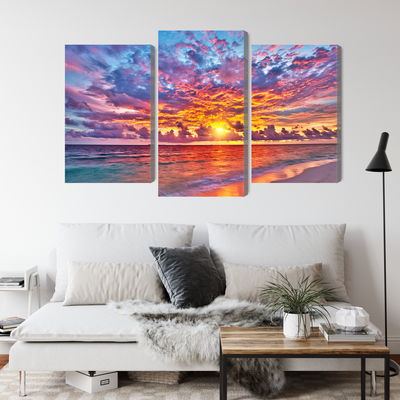 Ljuddämpande tavla - Picturesque sunset