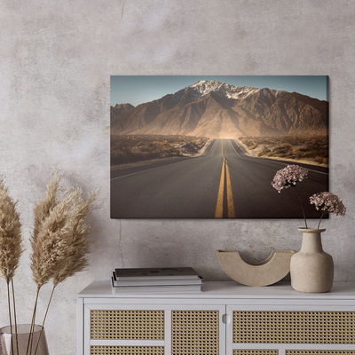 Ljuddämpande tavla - Mountain road