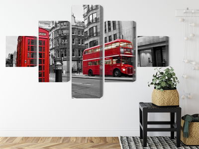 Ljuddämpande tavla - Vintage american car in cuba