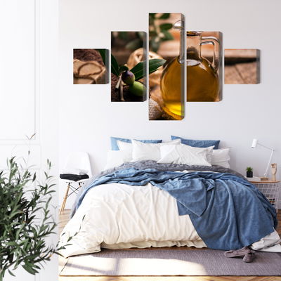 Ljuddämpande tavla - A bottle of olive oil