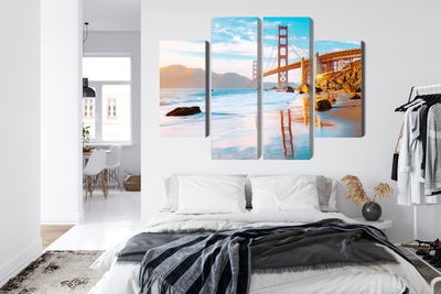 Ljuddämpande tavla - The Golden Gate bridge