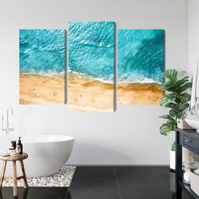 Ljuddämpande tavla - Aerial view of the ocean