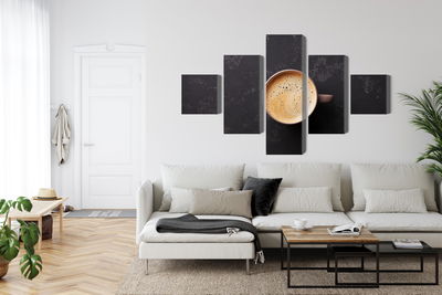 Ljuddämpande tavla - A cup of fresh coffee