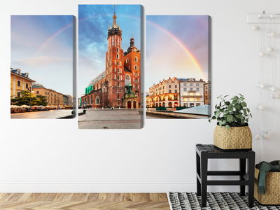 Ljuddämpande tavla - St. mary's basilica in Kraków