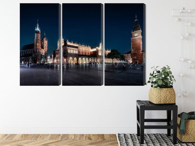 Ljuddämpande tavla - Kraków's cloth hall and st.