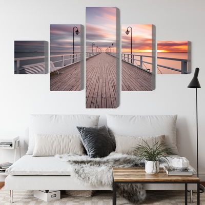 Ljuddämpande tavla - The pier in gdynia orlowo